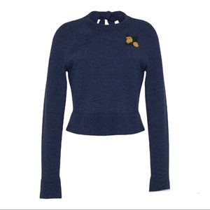 NWT Cara Cara Pauli alpaca blend embroidered sweater